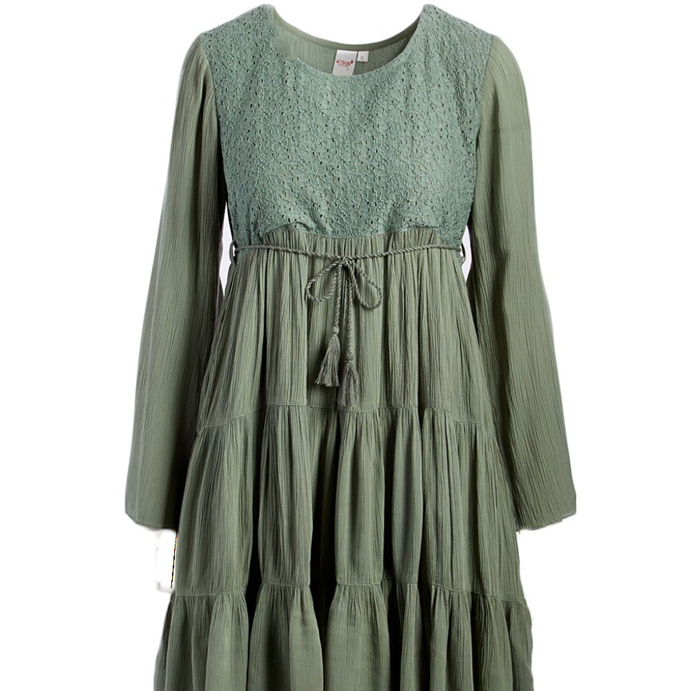NEW Women's Boho Green Dress (Mommy and Me)